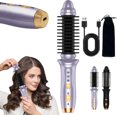 Cordless hot brush for short - hot,