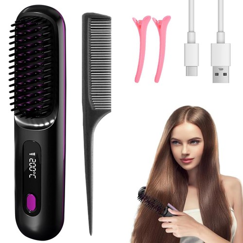 Portable hair straightener - hair,
