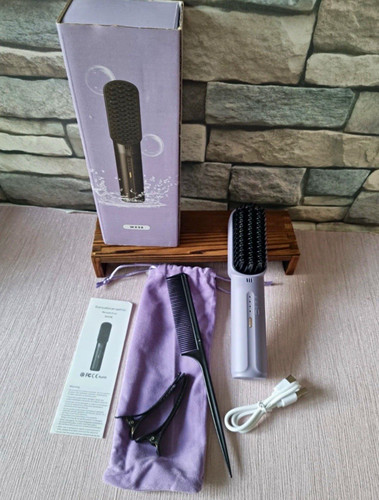Cordless straightening brush - straightening, 3