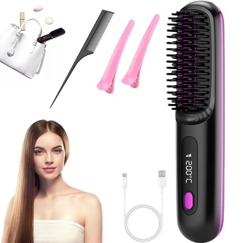 Cordless hair straightener - hair,