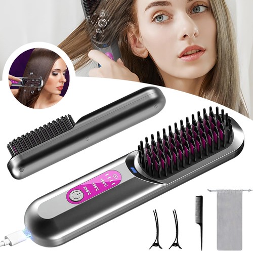 Cordless hair straightening - hair,