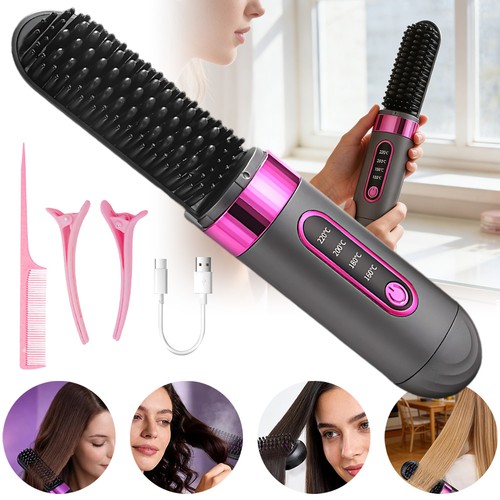 Straightener brush mini hair - mini,