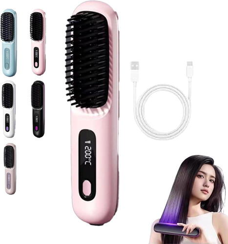 Cordless volumizing hair brush - cordless,