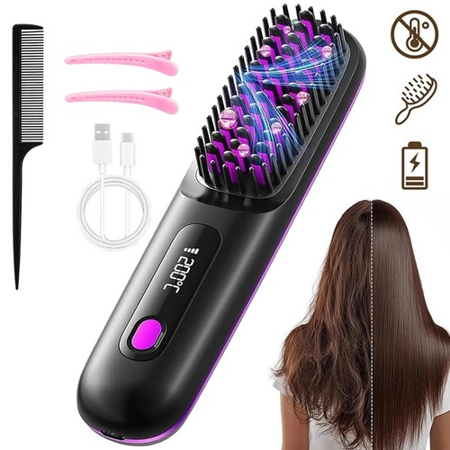 Cordless hair straightener - hair,