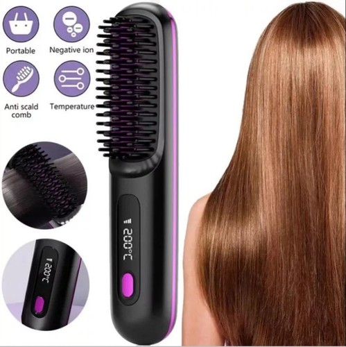 Cordless hair straightener - hair,