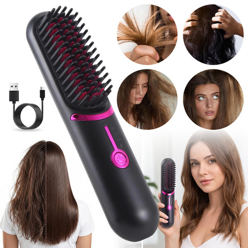 Cordless hair straightener - hair,