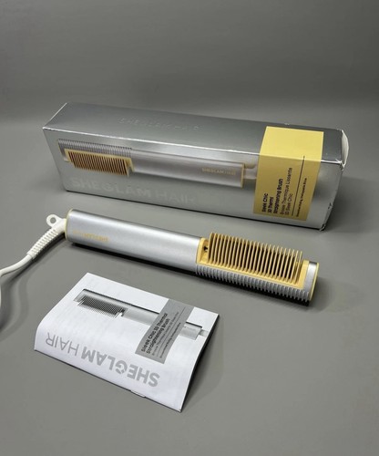 Hot brush hair straightener - hot,