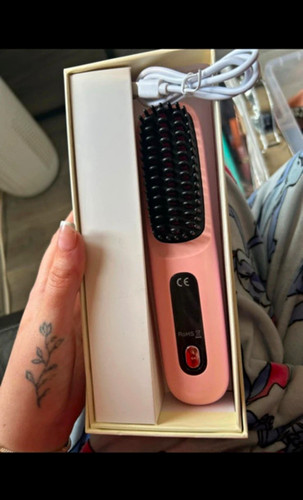 Pink cordless hair - pink,