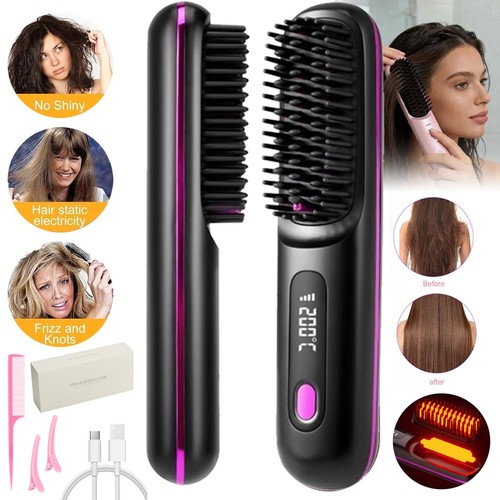 Cordless hair straightener - hair,