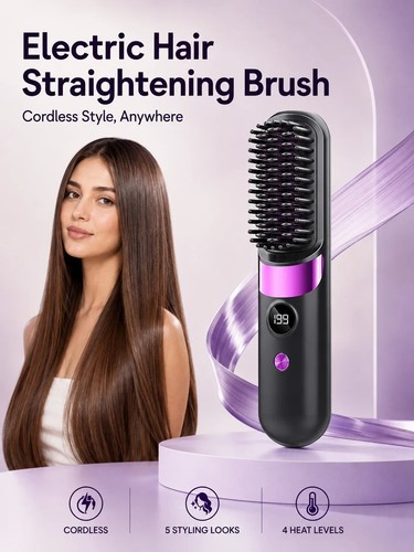 Wireless hair straightening - wireless,