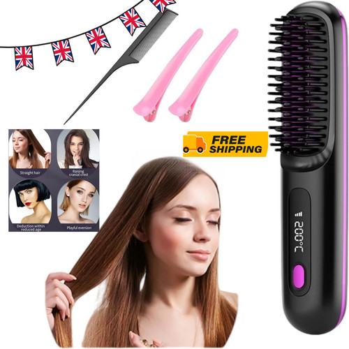 Cordless hair straightener - hair,