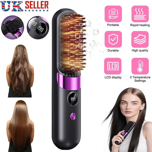Hair straightener brush - hair,