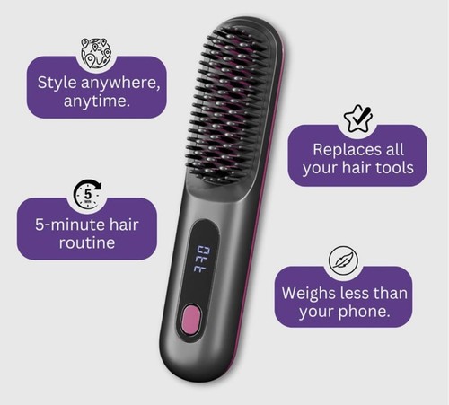 Brush pro cordless hair - brush,