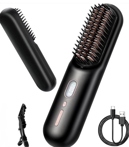 Cordless brush hot comb hair - cordless,