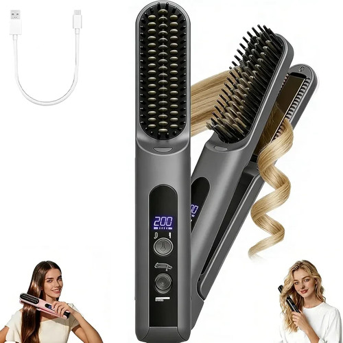 Cordless hair straightener - hair,