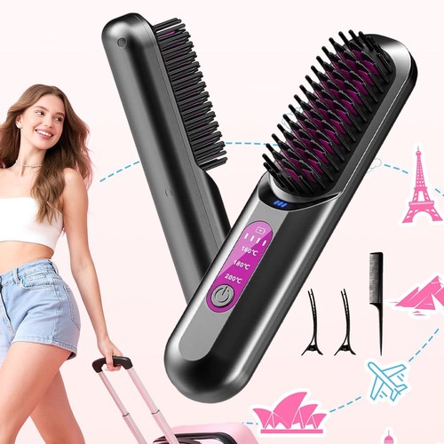 Cordless hair straightener - hair,