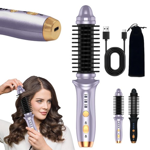Cordless hot brush for - brush, short
