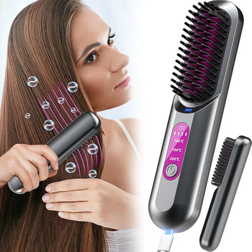 Cordless straightener brush - cordless,