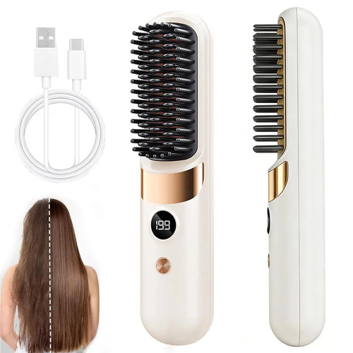 Glow wave heated brush - heated,