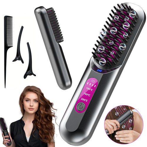 Cordless hair straightener - hair,