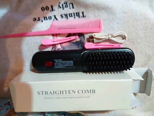 Cordless hair straightening - hair,
